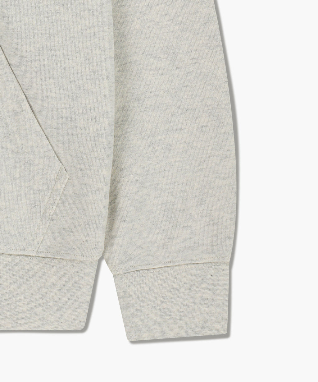 Marithe & Francois Girbaud - Classic Logo Hoodie Zipup (Oatmeal) product image 11 | TRAB K-Fashion Australia