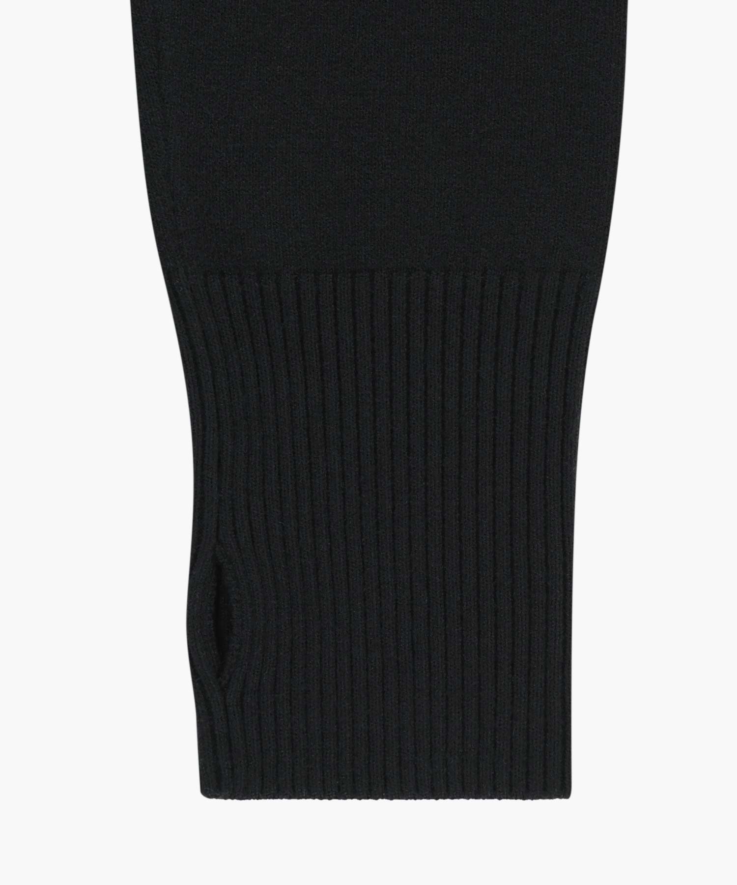 Marithe & Francois Girbaud - Small Classic Logo Crop Knit Pullover (Black) product image 10 | TRAB K-Fashion Australia