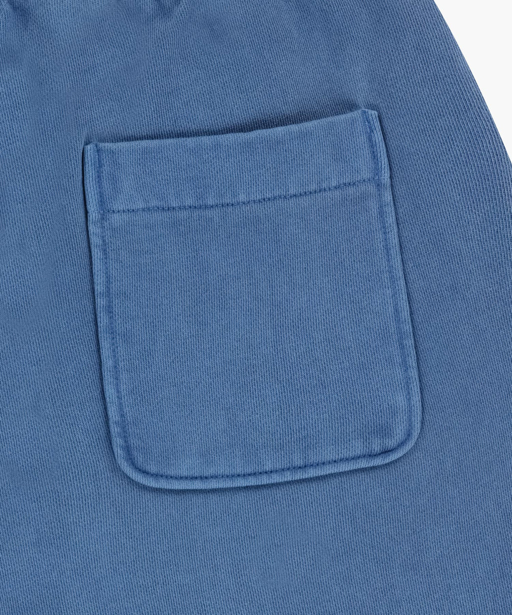 Marithe & Francois Girbaud - Outline Classic Logo Dyeing Bermuda Sweat Shorts (Blue) product image 11 | TRAB K-Fashion Australia