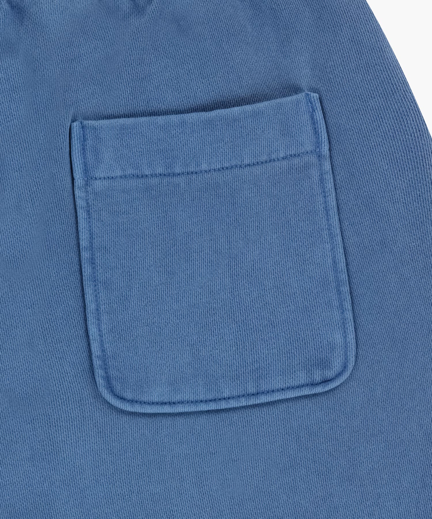 Marithe & Francois Girbaud - Outline Classic Logo Dyeing Bermuda Sweat Shorts (Blue) product image 11 | TRAB K-Fashion Australia