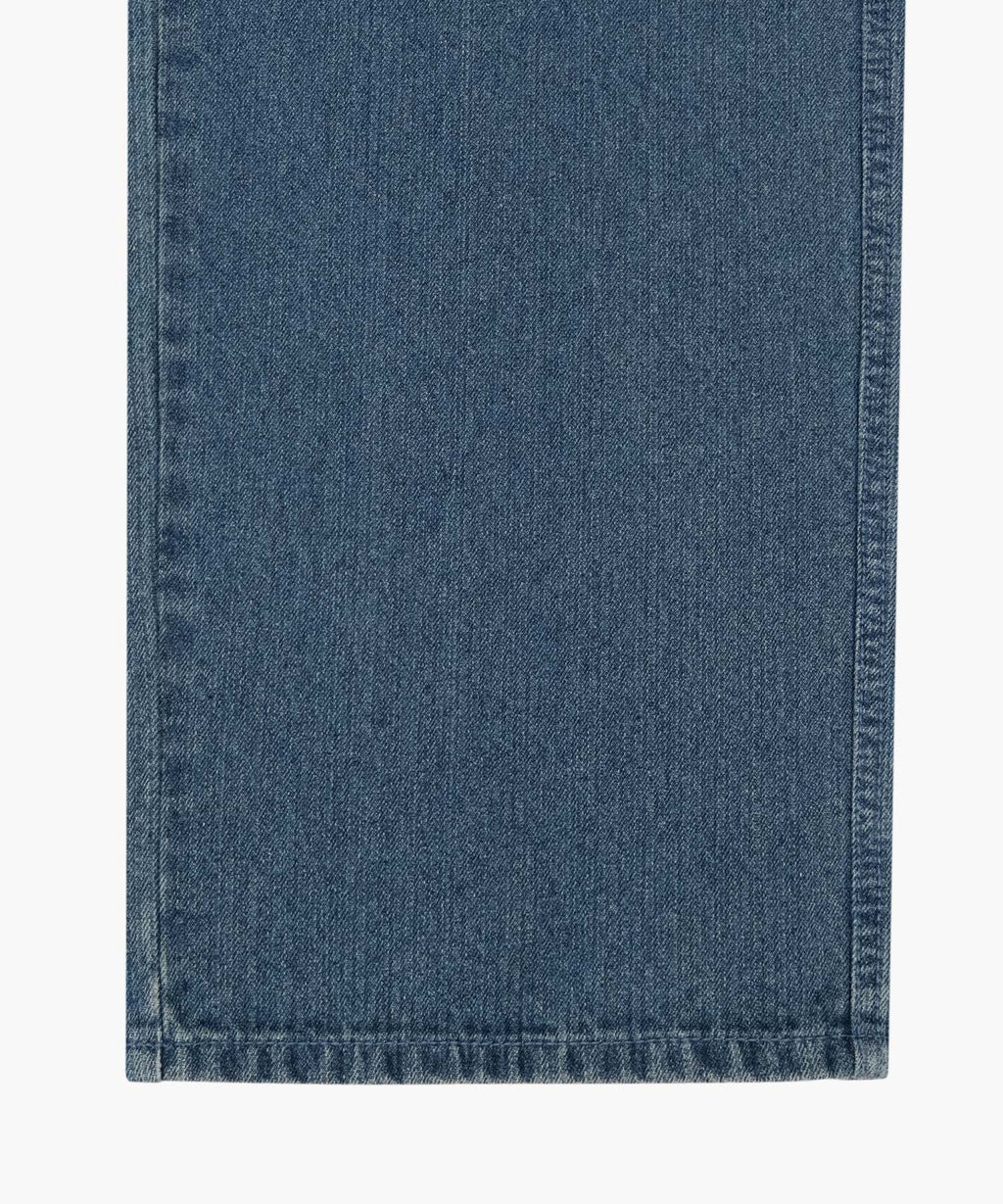 Marithe & Francois Girbaud - High Straight Stripe Denim Pants (Blue) product image 9 | TRAB K-Fashion Australia