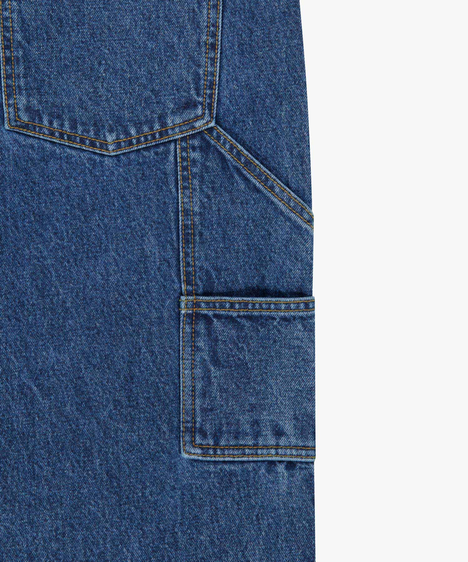 Marithe & Francois Girbaud - Double Knee Denim Pants (Blue) product image 11 | TRAB K-Fashion Australia