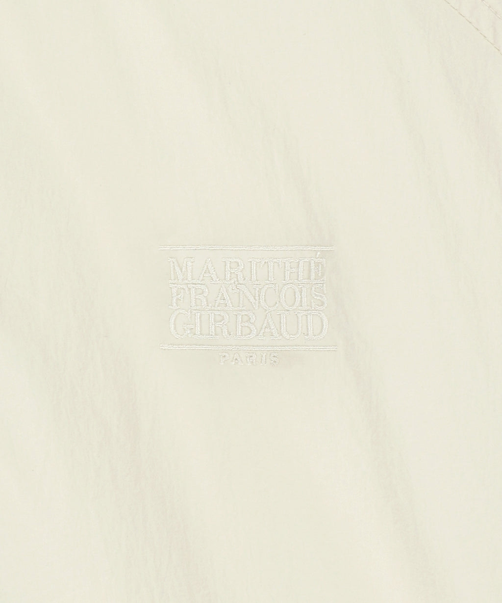 Marithe & Francois Girbaud - Highneck Packable Nylon Jacket (Ivory) product image 11 | TRAB K-Fashion Australia
