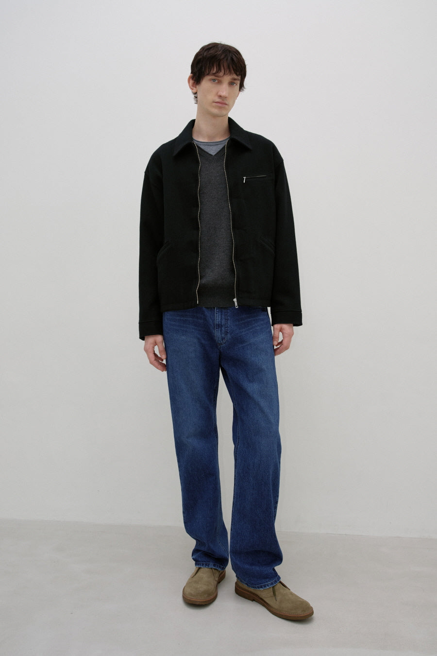 Insilence - Vintage Wool Sports Jacket (Black) product image 4 | TRAB K-Fashion Australia