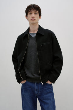 Insilence - Vintage Wool Sports Jacket (Black) product image 1 | TRAB K-Fashion Australia