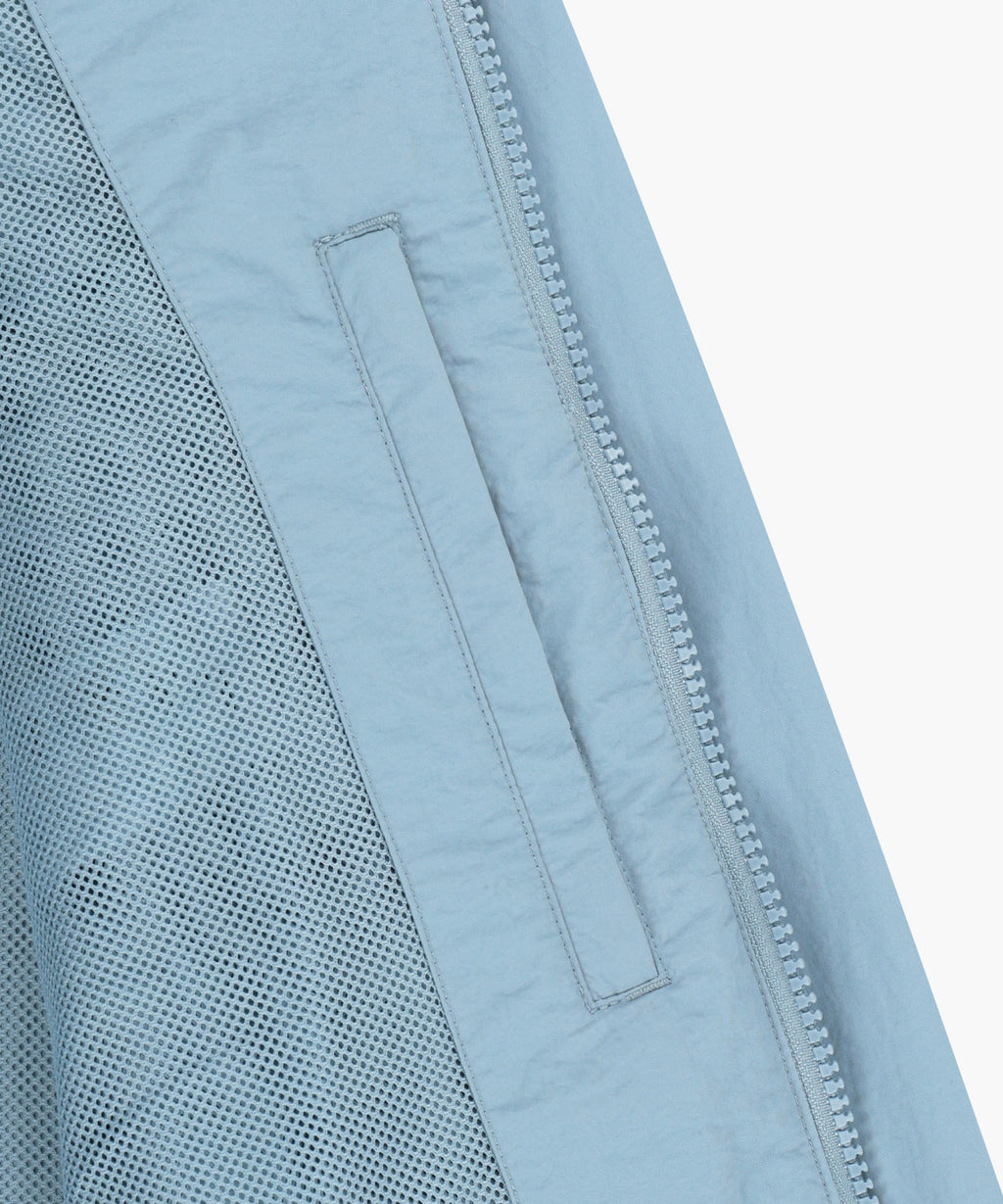 Marithe & Francois Girbaud - Classic Logo High Neck Wind Jacket (Ash Blue) product image 14 | TRAB K-Fashion Australia