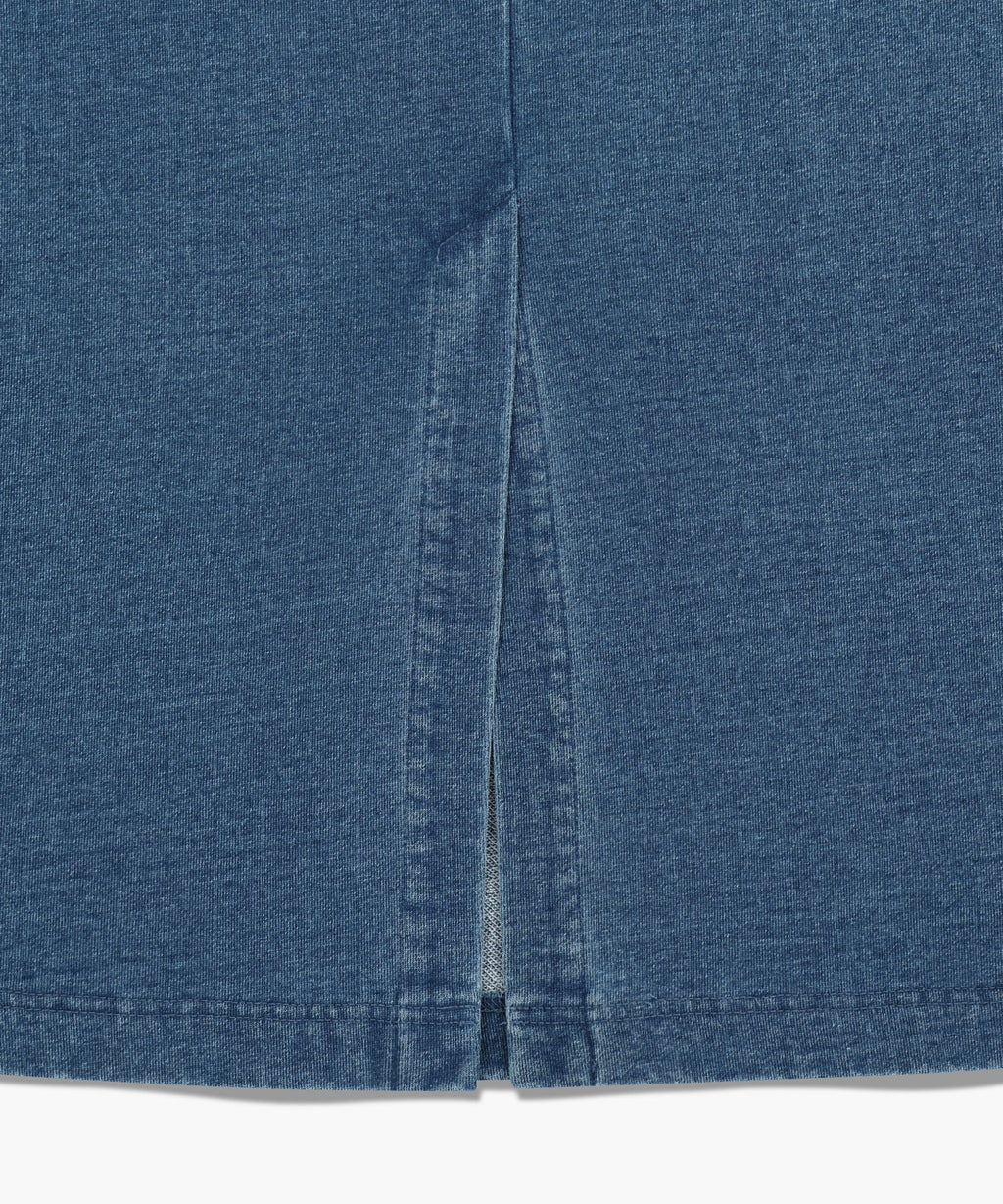 Marithe & Francois Girbaud - Embroidery Classic Logo Sweat Skirt (Blue) product image 11 | TRAB K-Fashion Australia