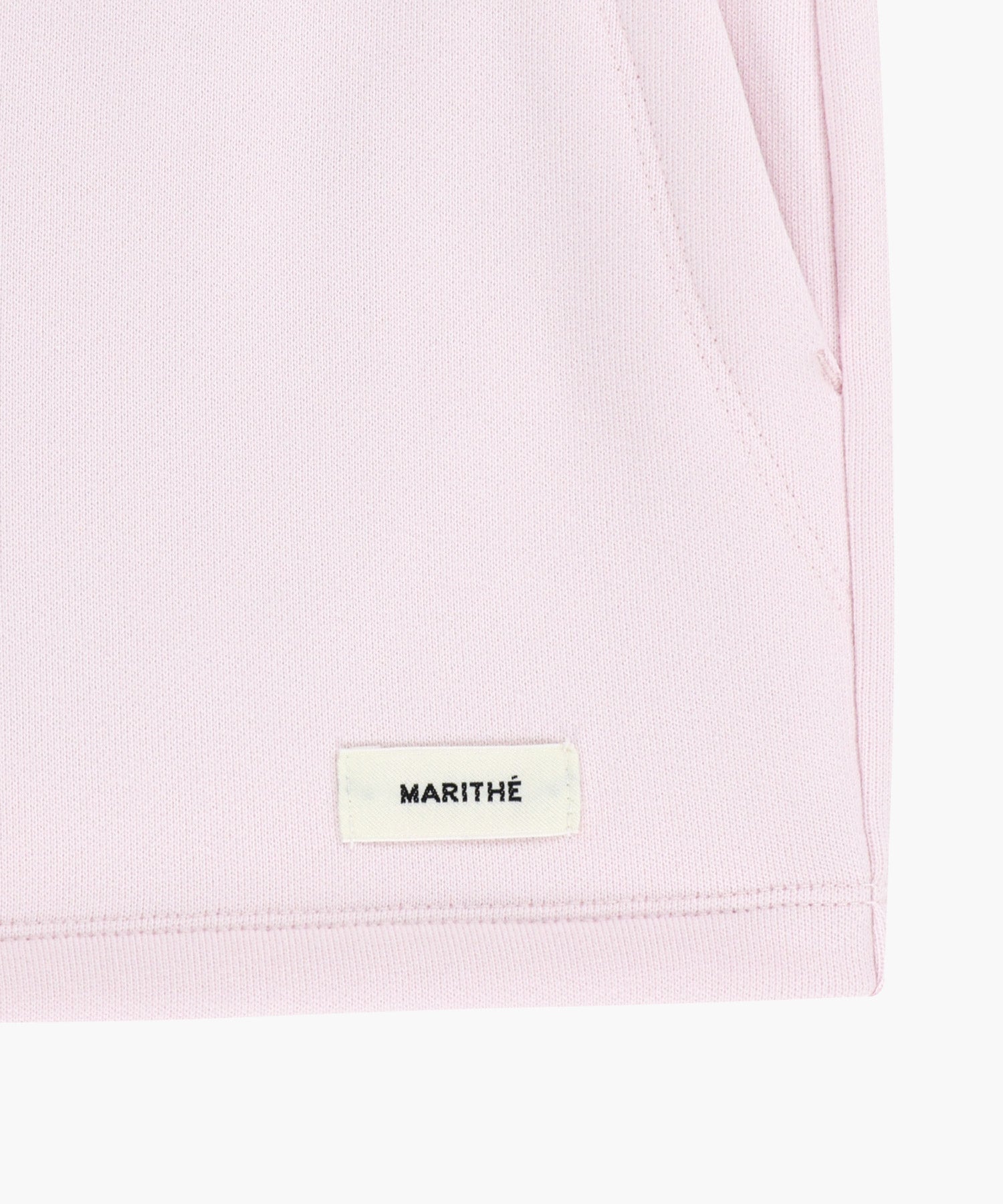 Marithe & Francois Girbaud - Basic Sweat Shorts (Light Pink) product image 11 | TRAB K-Fashion Australia