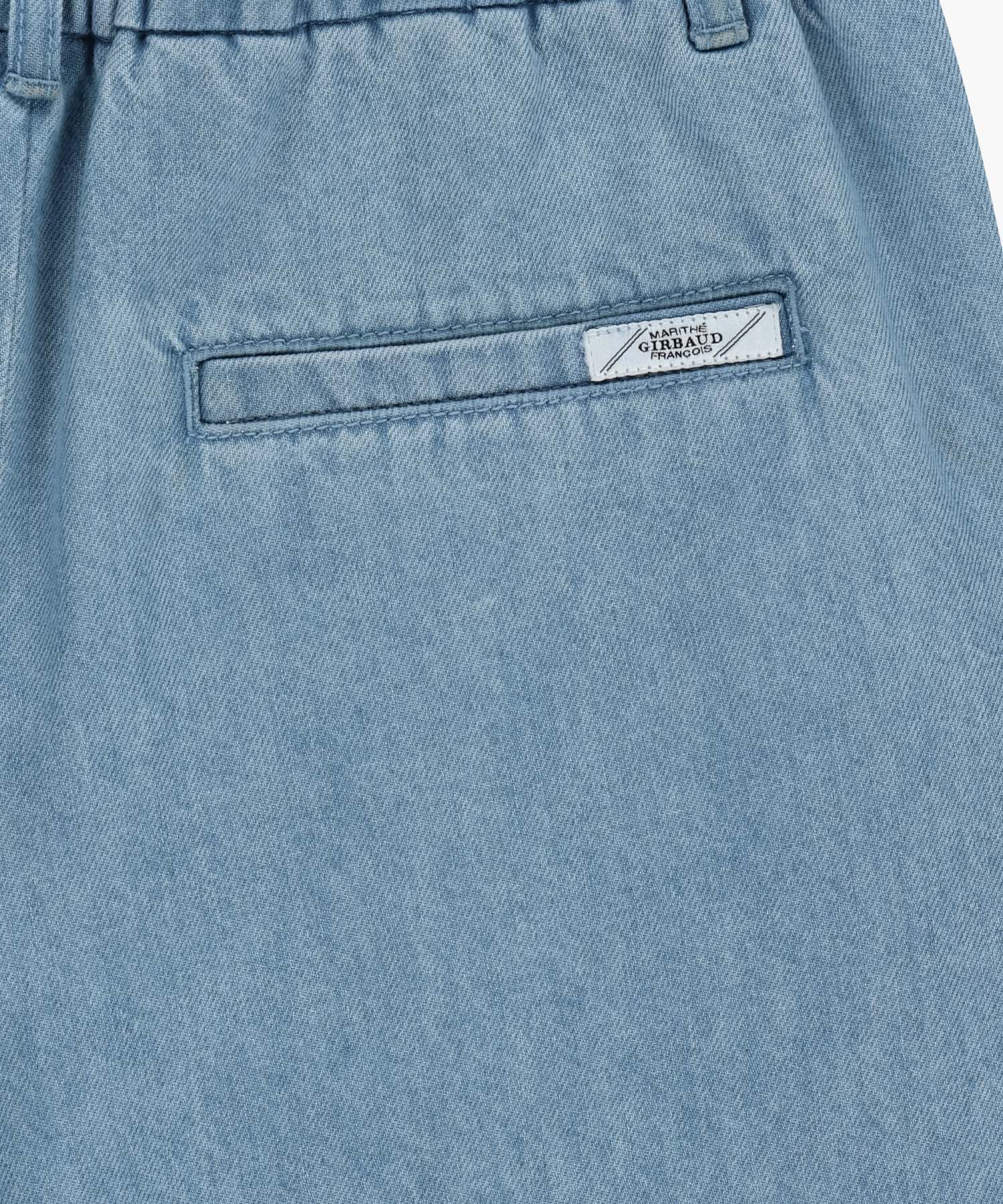 Marithe & Francois Girbaud - Marine Denim Easy Shorts (Light Blue) product image 11 | TRAB K-Fashion Australia