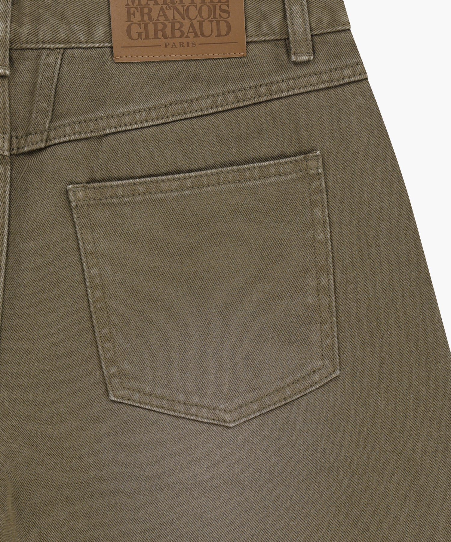 Marithe & Francois Girbaud - Bermuda Denim Pants (Brown) product image 11 | TRAB K-Fashion Australia