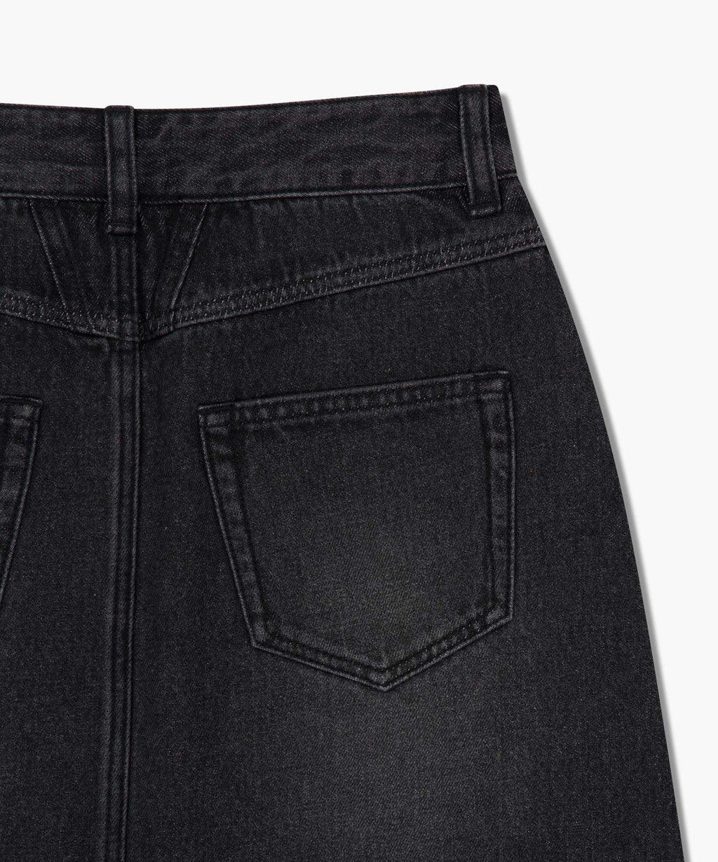 Marithe & Francois Girbaud - Denim Mini Skirt (Black) product image 15 | TRAB K-Fashion Australia