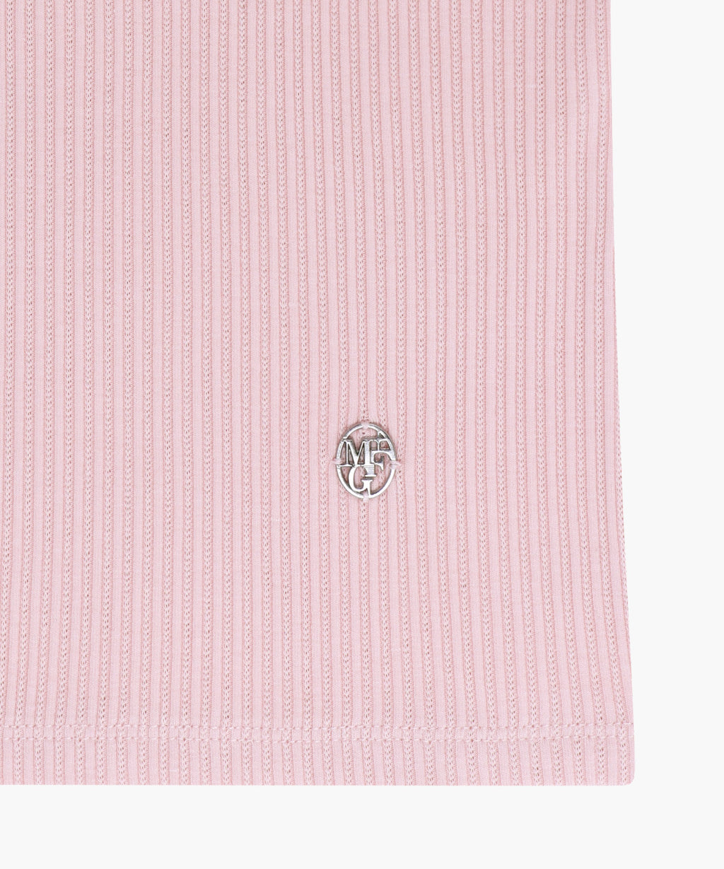 Marithe & Francois Girbaud - Lace Detail Sleeveless (Pink) product image 11 | TRAB K-Fashion Australia