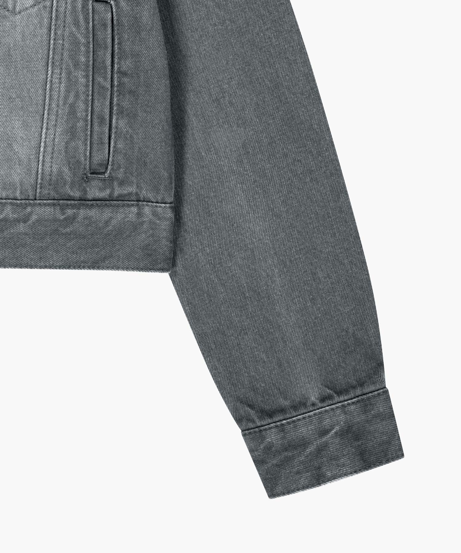 Marithe & Francois Girbaud - Denim Trucker Jacket (Gray) product image 11 | TRAB K-Fashion Australia