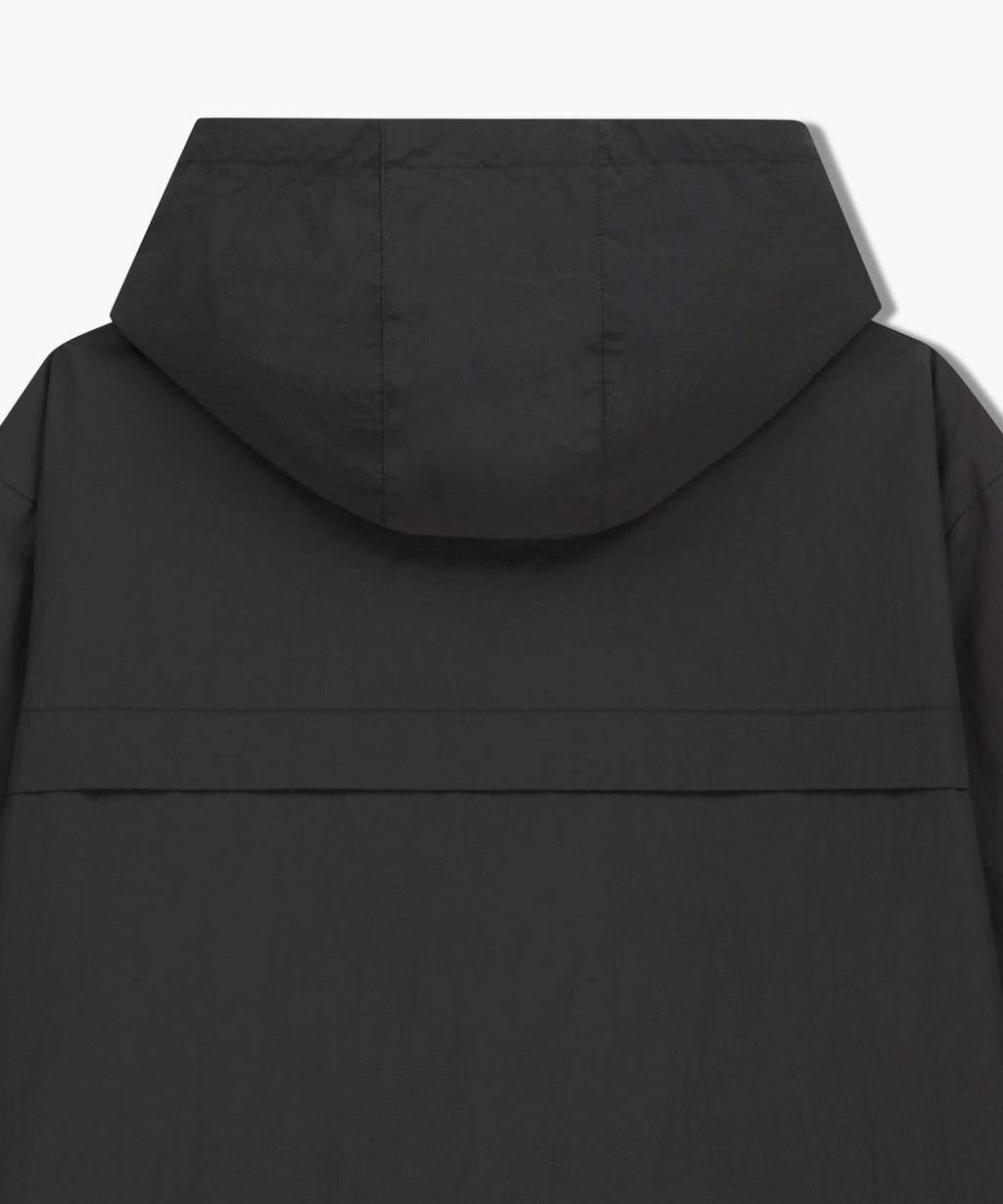 Marithe & Francois Girbaud - Classic Logo Over Fit Hooded Windbreaker (Charcoal) product image 11 | TRAB K-Fashion Australia