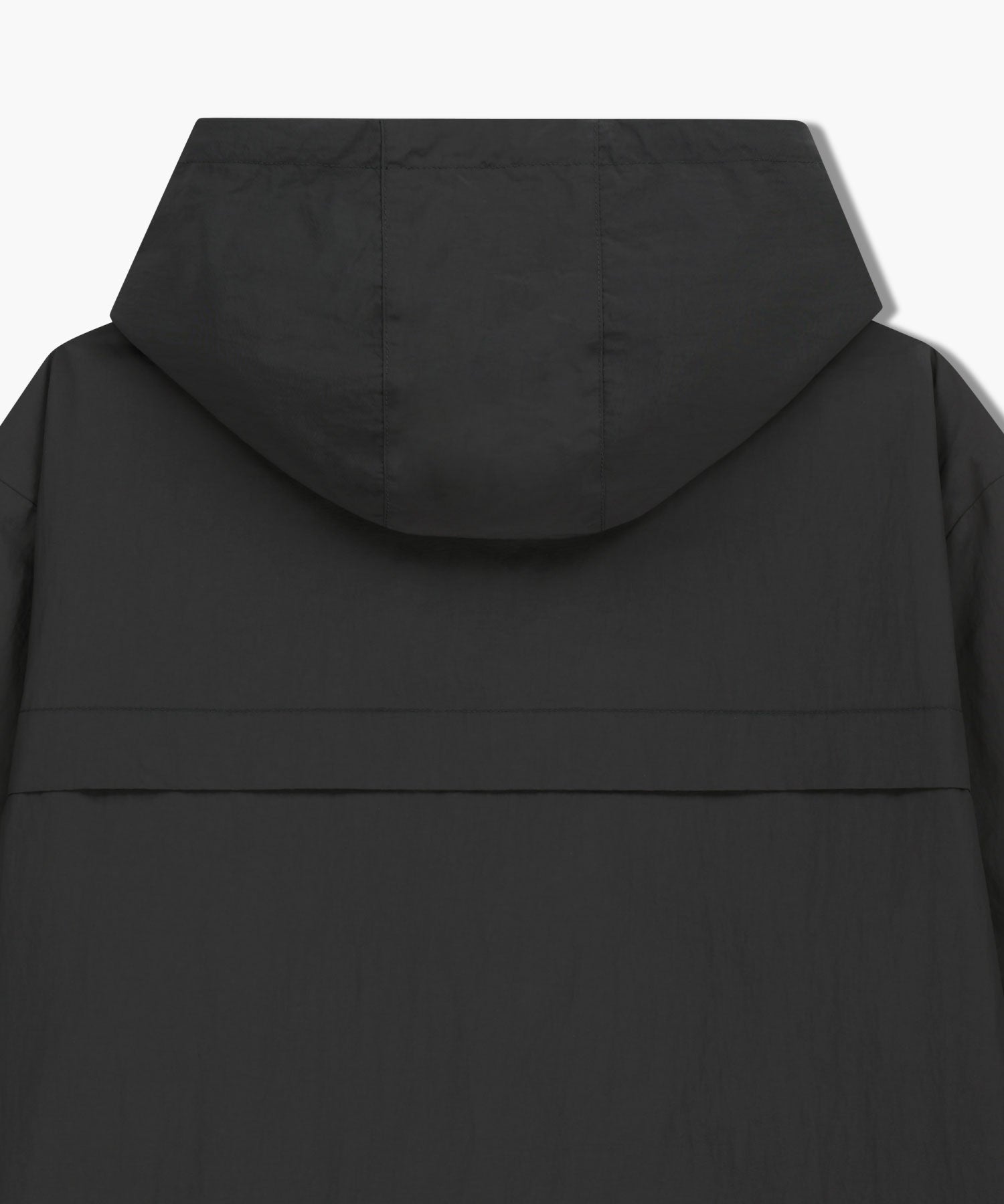 Marithe & Francois Girbaud - Classic Logo Over Fit Hooded Windbreaker (Charcoal) product image 11 | TRAB K-Fashion Australia