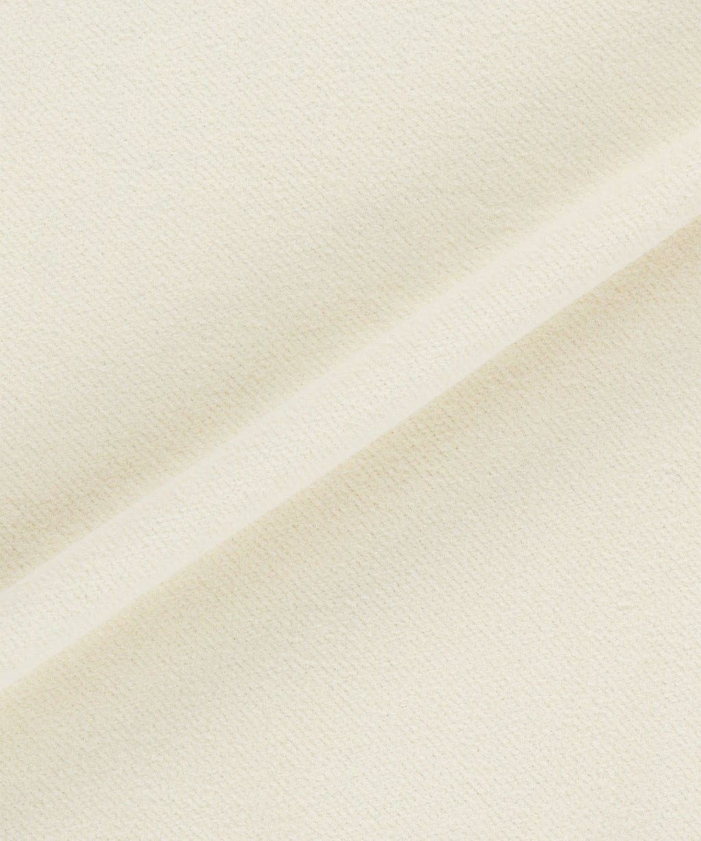 Marithe & Francois Girbaud - Classic Logo Embroidery Sweatshirt (brushed) (Cream) product image 13 | TRAB K-Fashion Australia