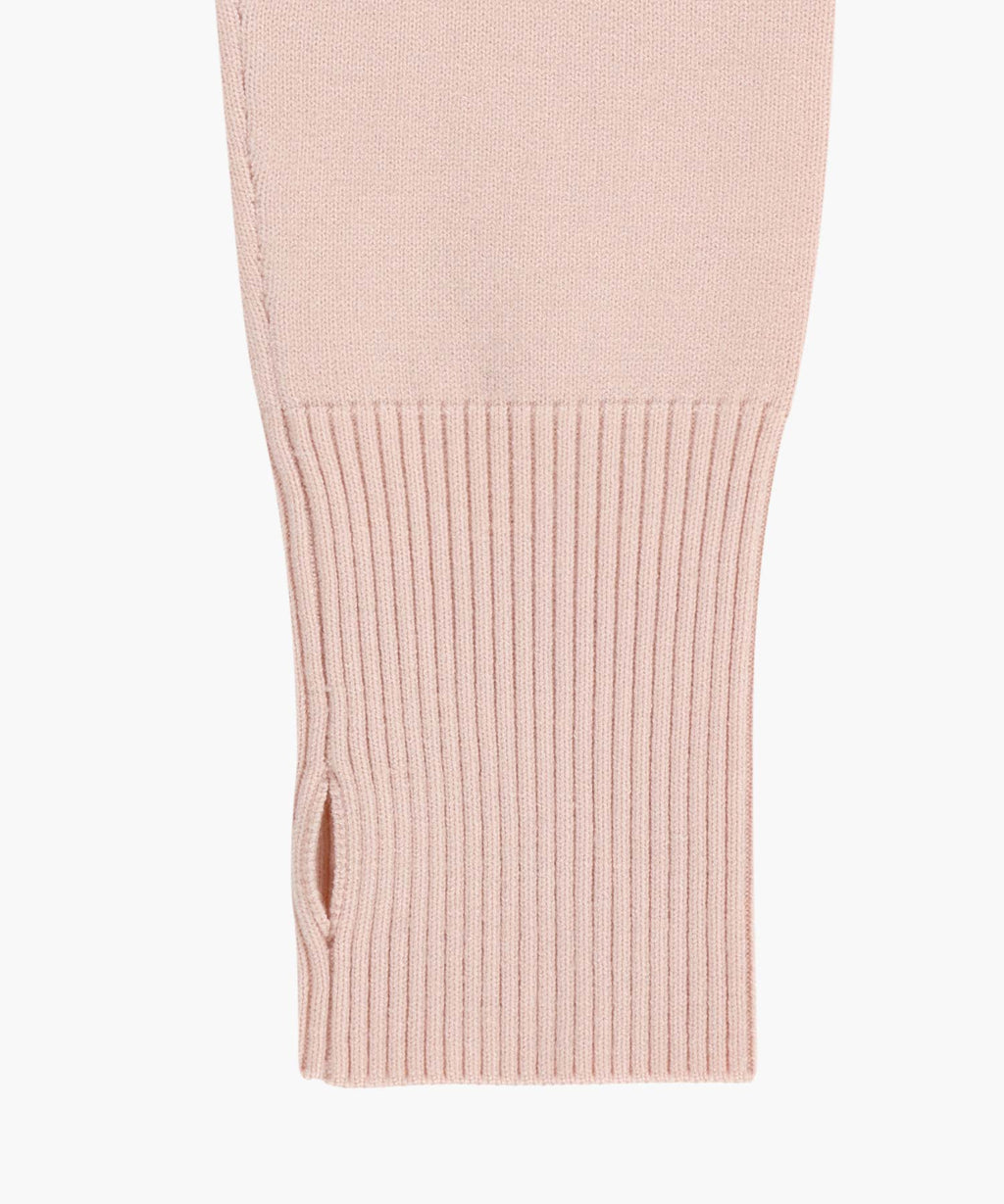 Marithe & Francois Girbaud - Small Classic Logo Crop Knit Pullover (Pink) product image 10 | TRAB K-Fashion Australia
