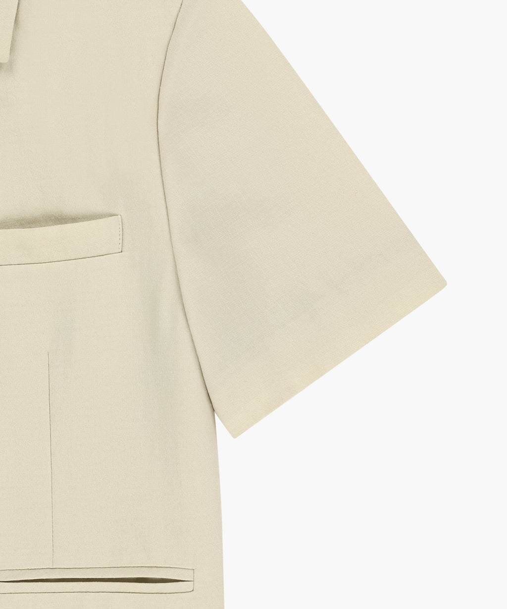 Marithe & Francois Girbaud - Half Sleeve Jacket (Beige) product image 11 | TRAB K-Fashion Australia