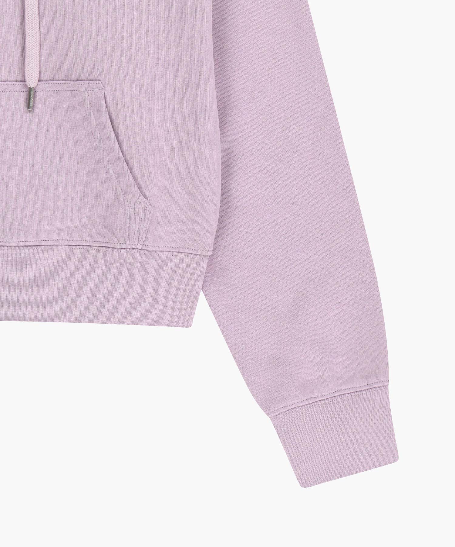 Marithe & Francois Girbaud - Drawing Classic Logo Crop Hoodie (Lavender) product image 11 | TRAB K-Fashion Australia