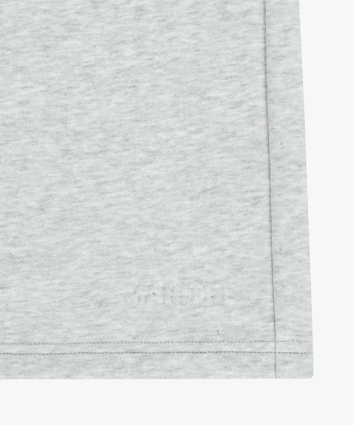 Marithe & Francois Girbaud - Embo Logo Bermuda Sweat Shorts (Light Heather Gray) product image 11 | TRAB K-Fashion Australia