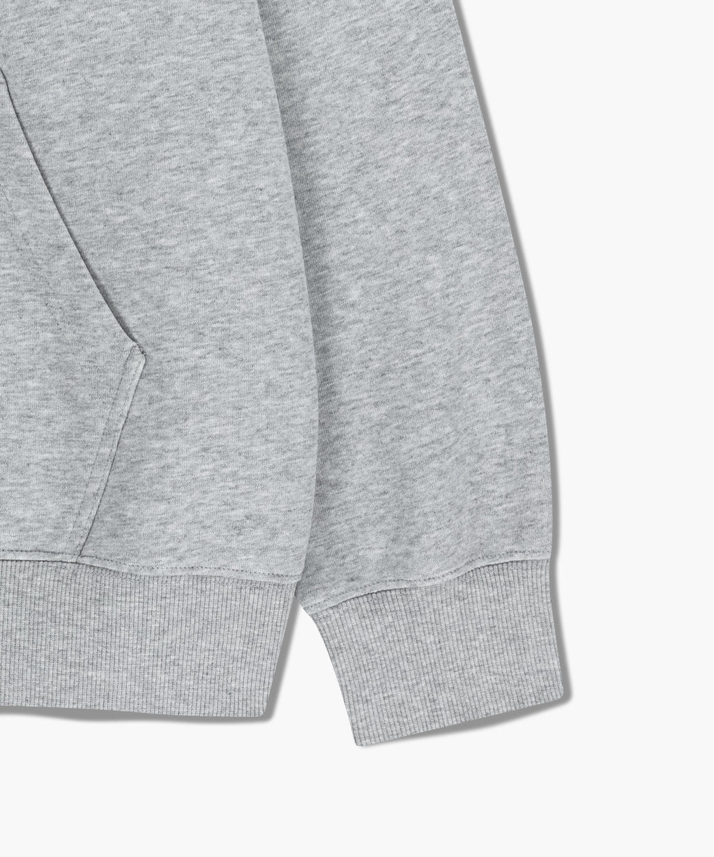 Marithe & Francois Girbaud - Crown Crest Symbol Hoodie (brushed) (Heather Gray) product image 11 | TRAB K-Fashion Australia