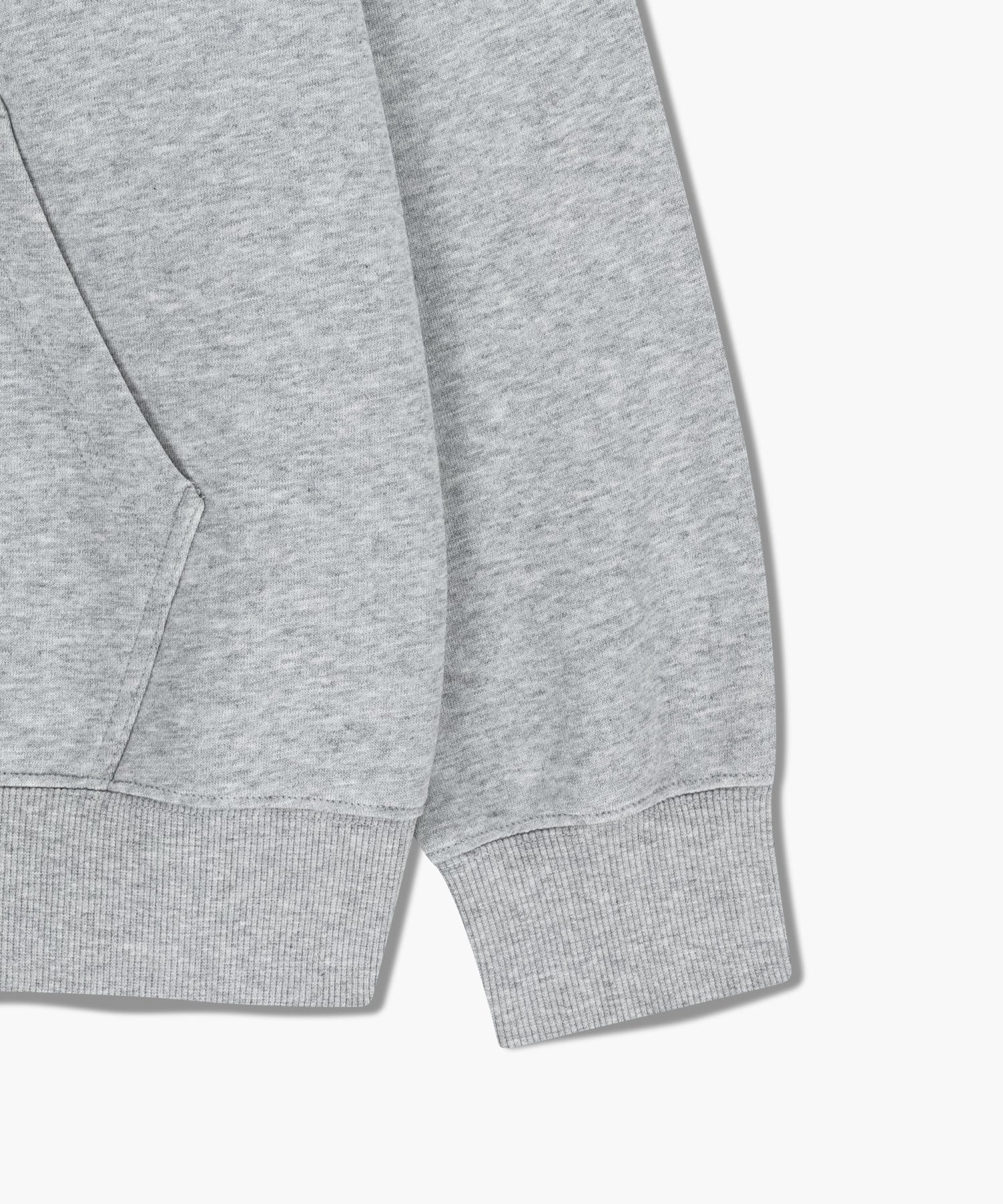 Marithe & Francois Girbaud - Crown Crest Symbol Hoodie (brushed) (Heather Gray) product image 11 | TRAB K-Fashion Australia