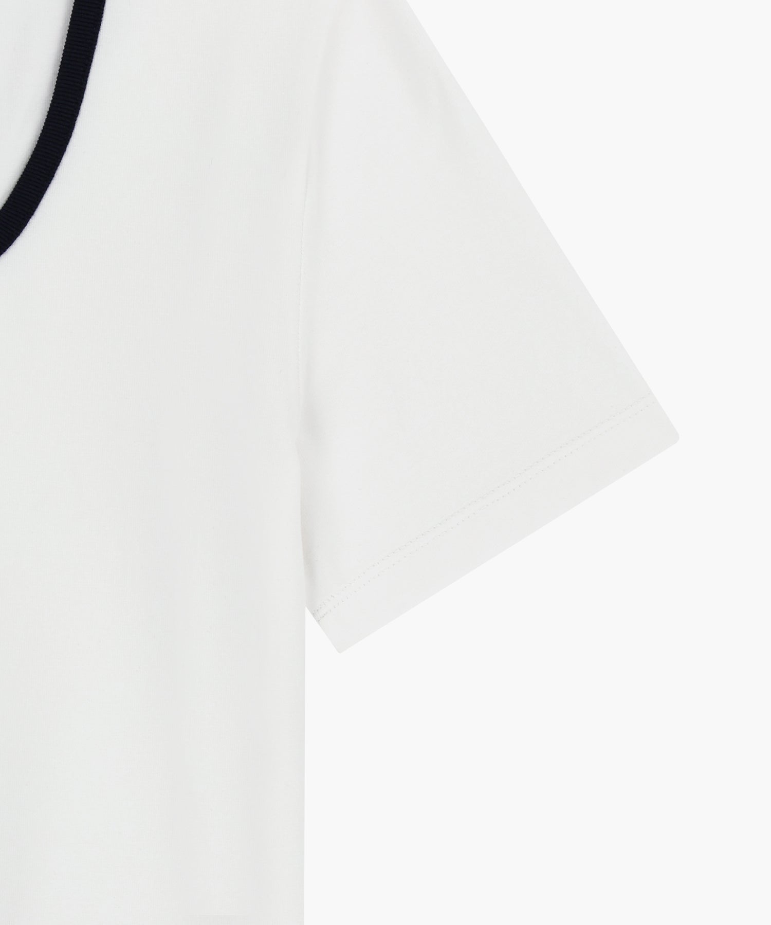 Marithe & Francois Girbaud - Deep Neck Ringer Tee (White) product image 10 | TRAB K-Fashion Australia