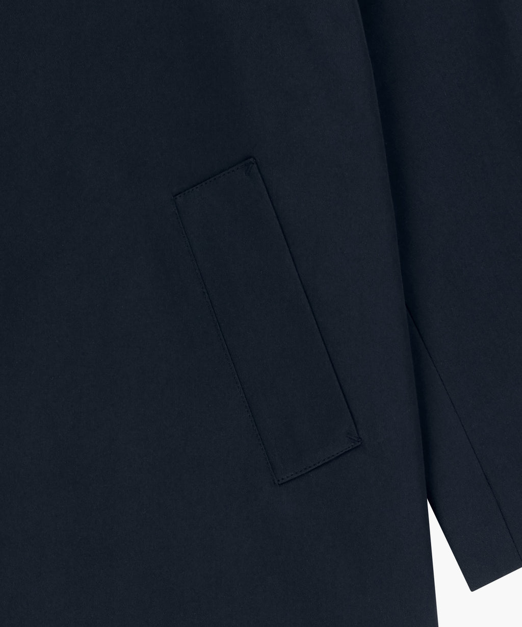 Marithe & Francois Girbaud - Raglan Half Trench Jacket (Navy) product image 10 | TRAB K-Fashion Australia