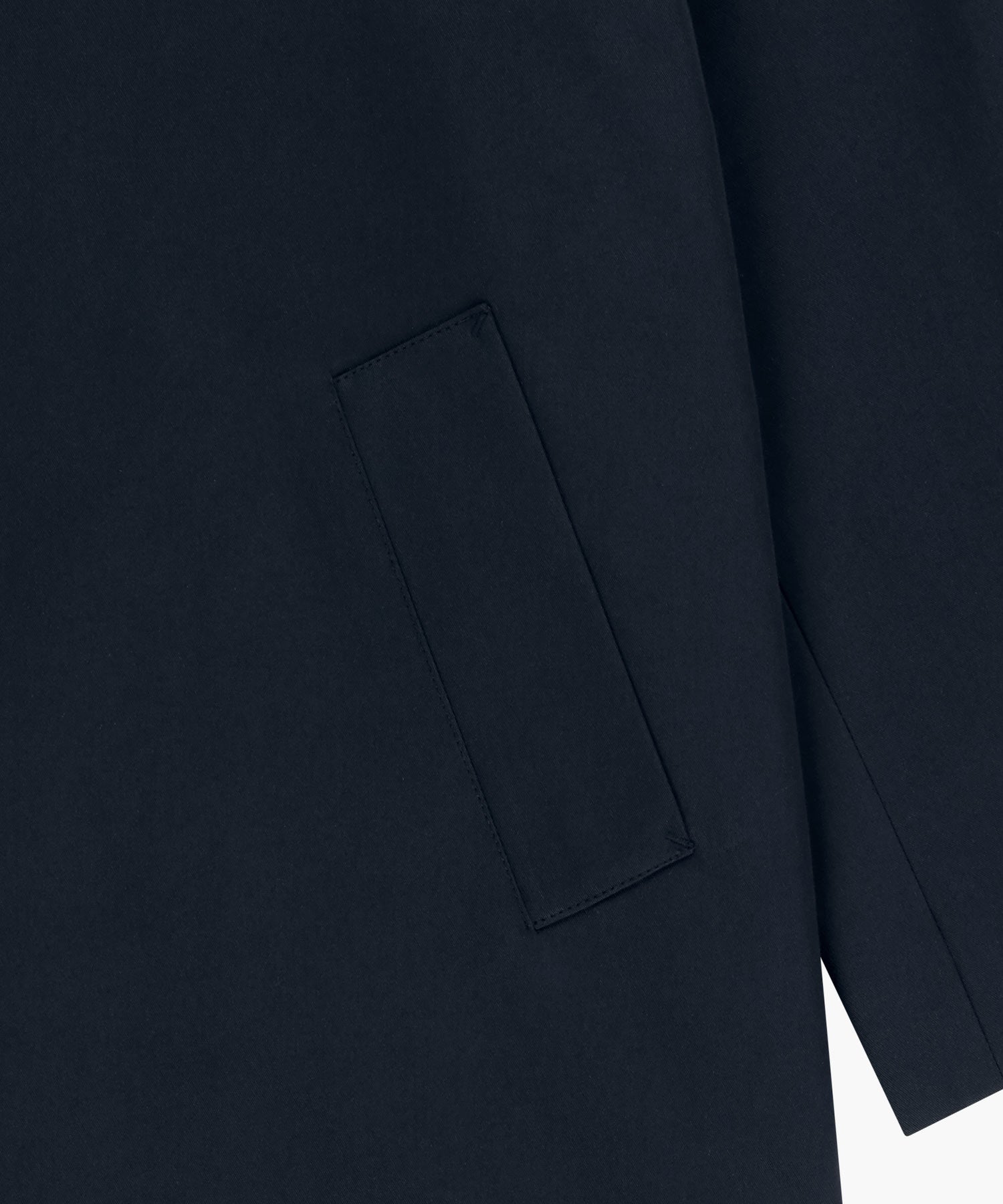 Marithe & Francois Girbaud - Raglan Half Trench Jacket (Navy) product image 10 | TRAB K-Fashion Australia