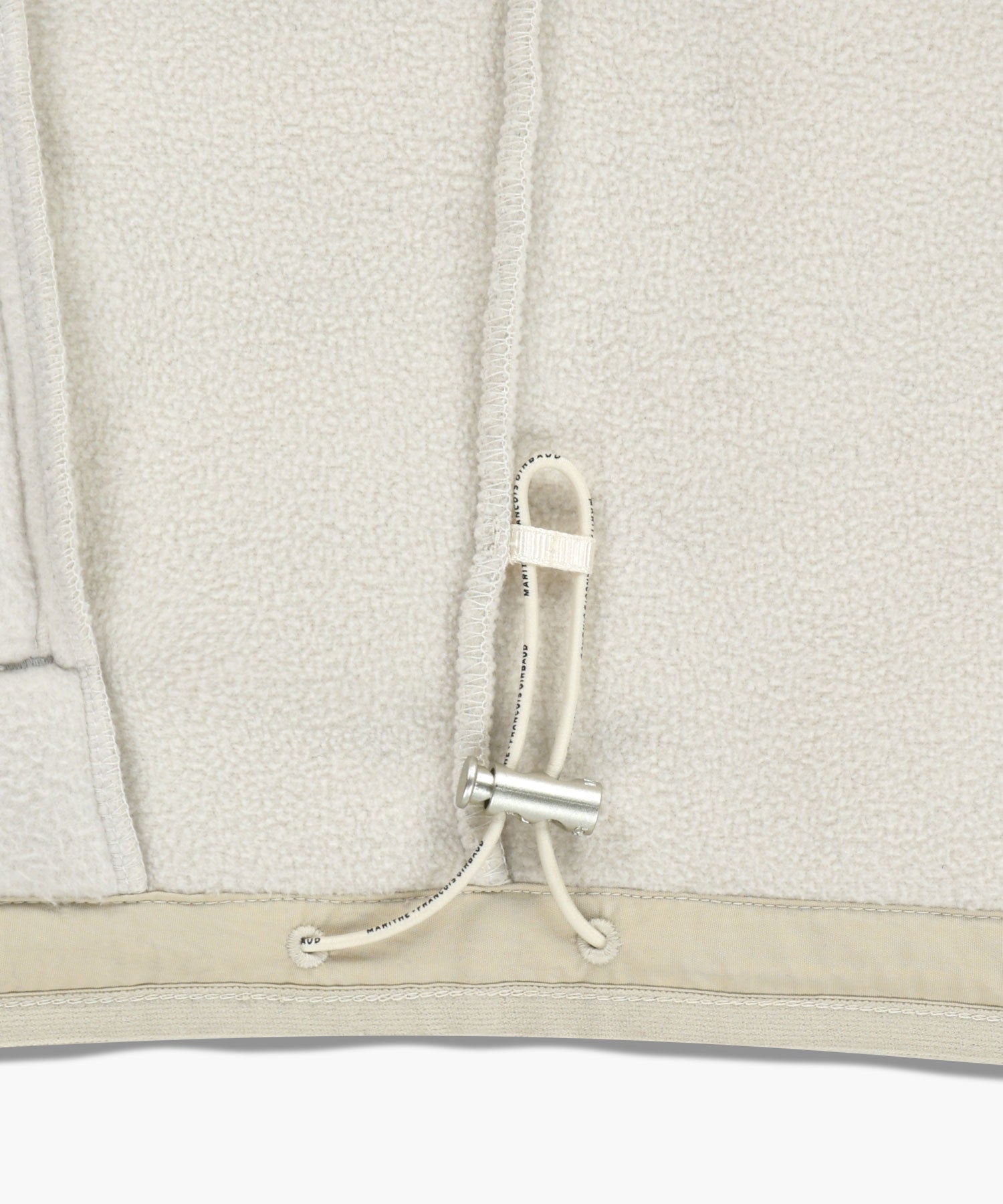 Marithe & Francois Girbaud - Marithe Sport W Fleece Crop Jacket (Ivory) product image 11 | TRAB K-Fashion Australia