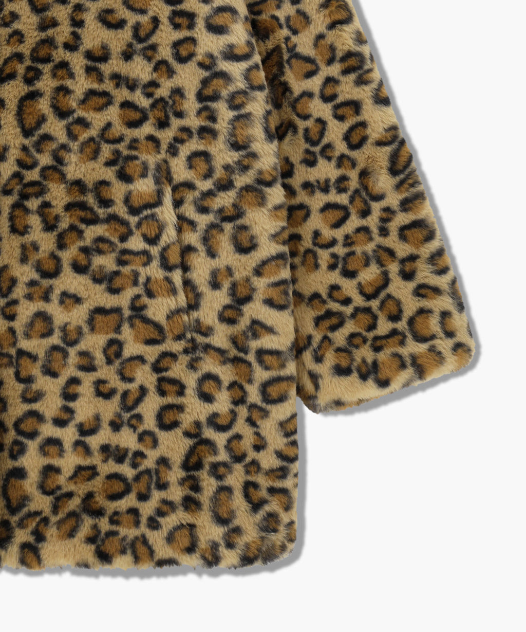Marithe & Francois Girbaud - Mid Shearling Fur Coat (Brown) product image 11 | TRAB K-Fashion Australia