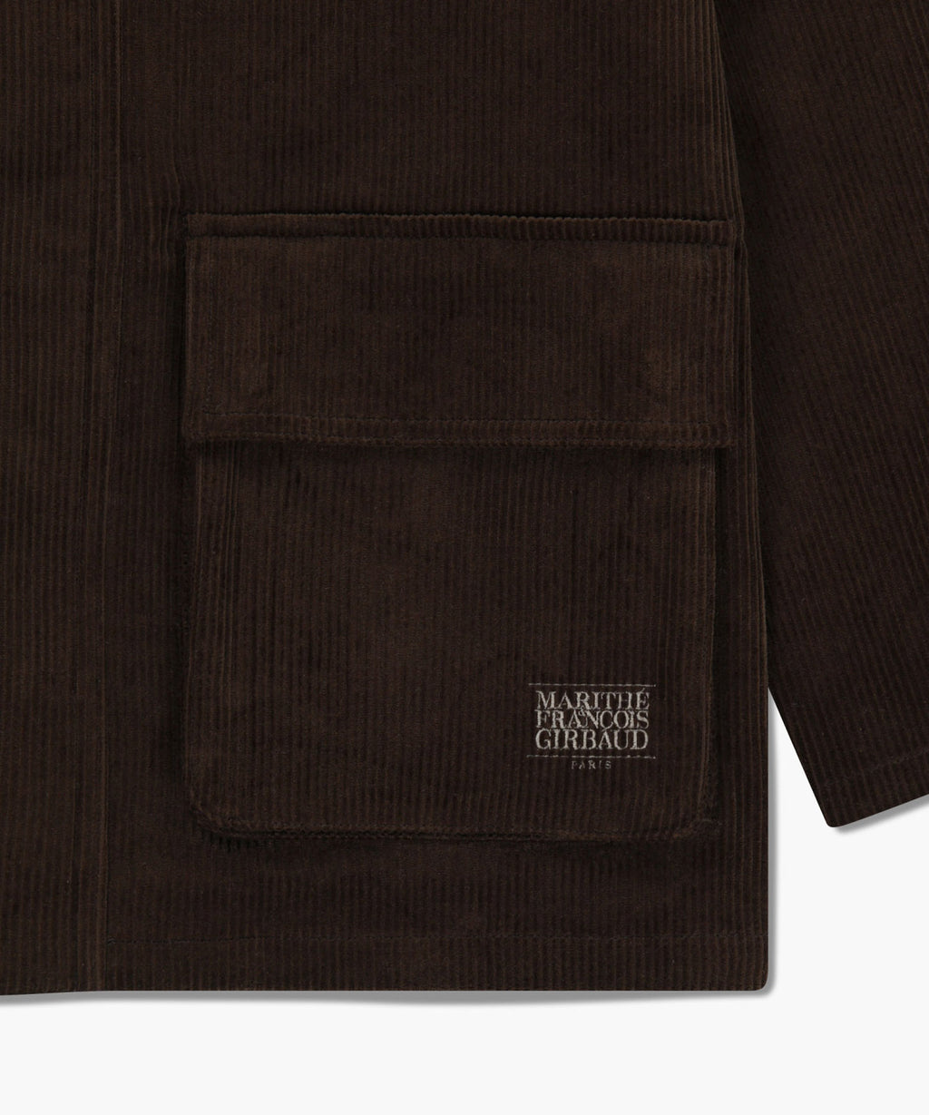 Marithe & Francois Girbaud - Corduroy Hunting Jacket (Brown) product image 13 | TRAB K-Fashion Australia