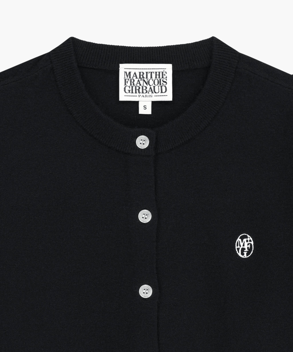 Marithe & Francois Girbaud - Basic Knit Cardigan Setup (Black) product image 11 | TRAB K-Fashion Australia