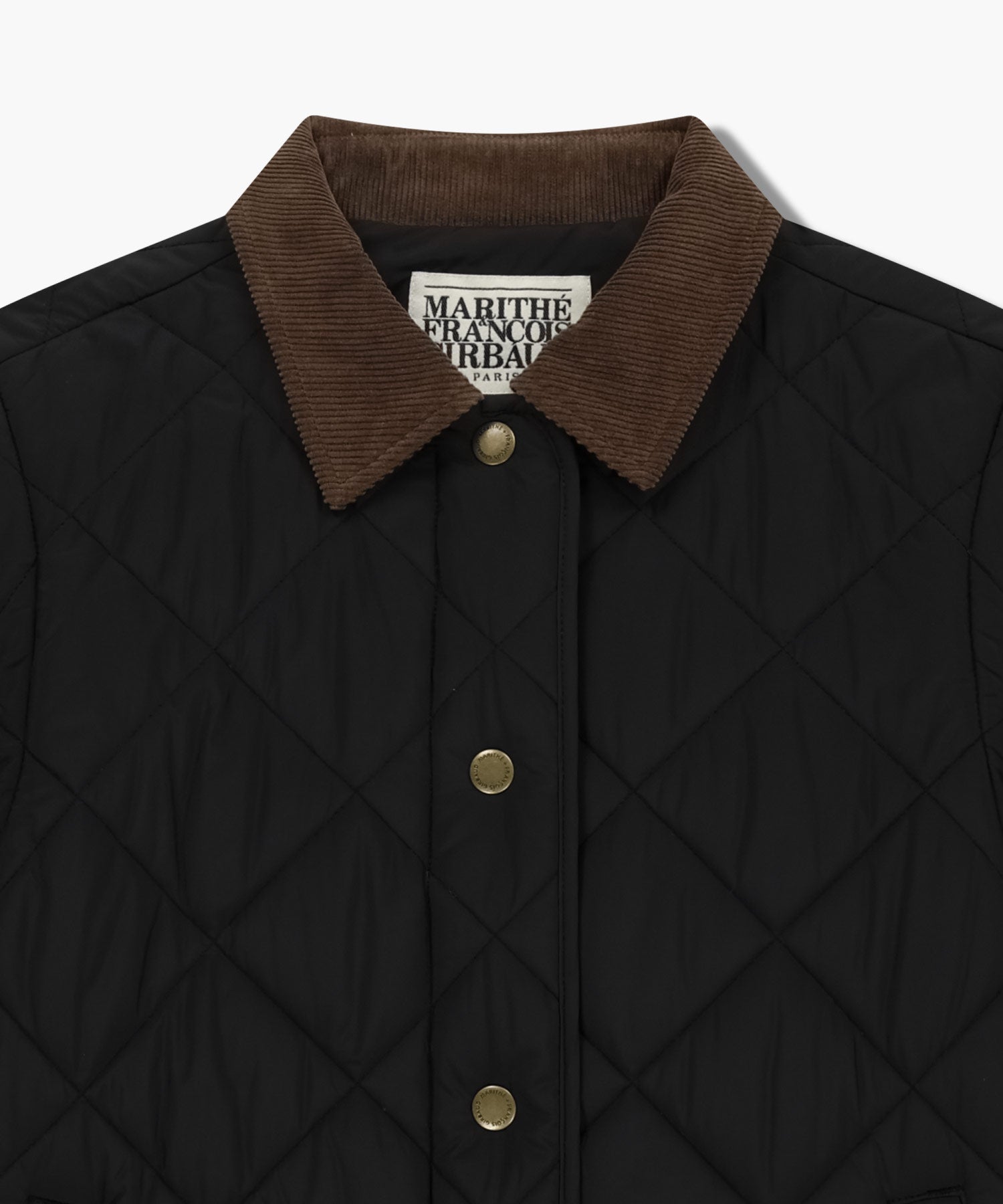 Marithe & Francois Girbaud - Detachable Quilting Jacket (Black) product image 11 | TRAB K-Fashion Australia