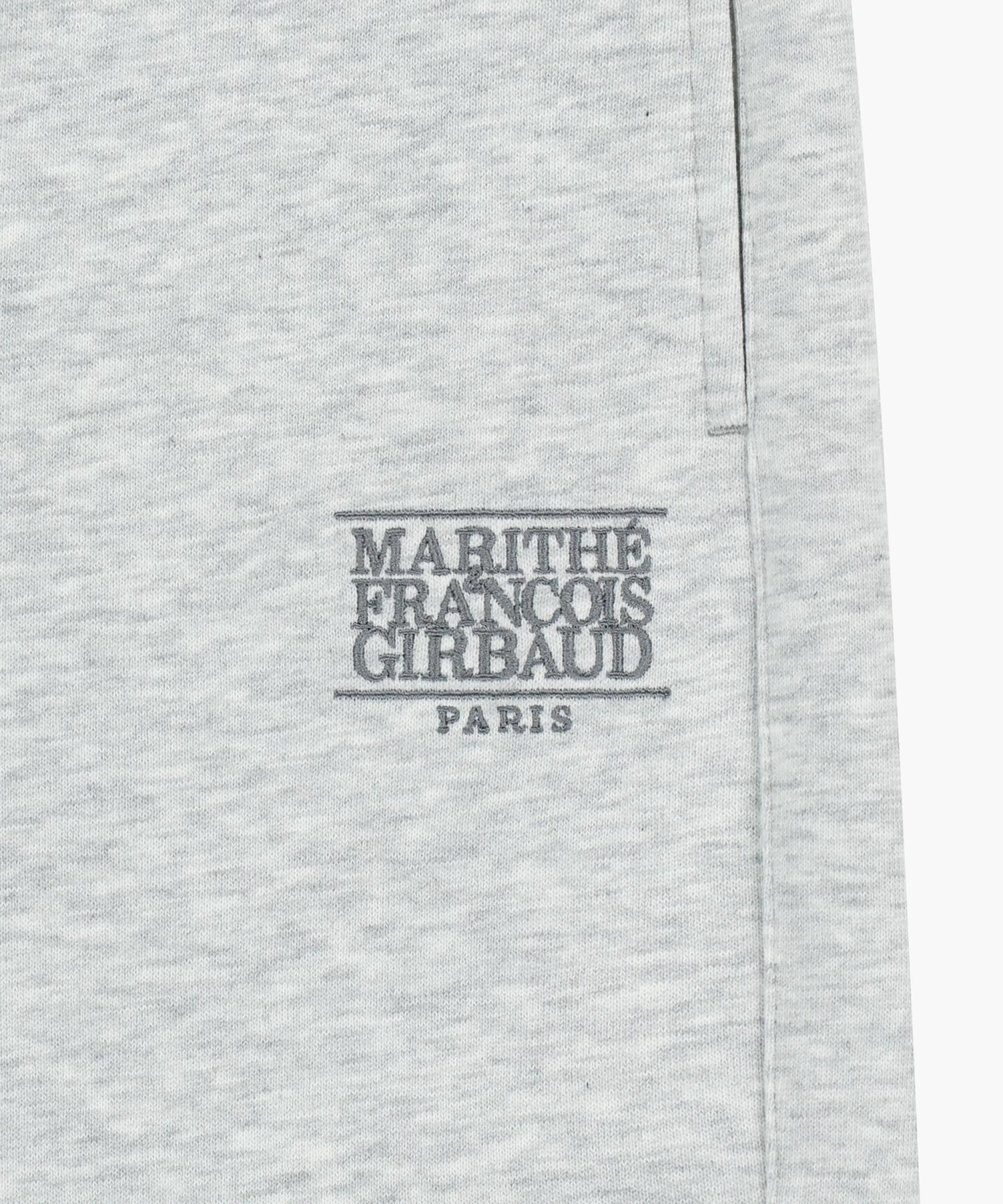 Marithe & Francois Girbaud - Classic Logo Sweat Shorts (Light Heather Gray) product image 11 | TRAB K-Fashion Australia