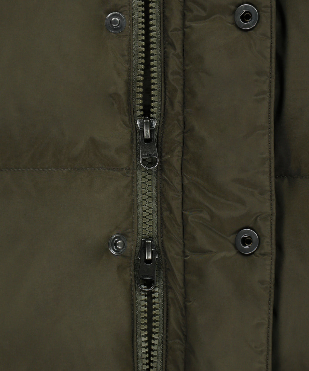 Marithe & Francois Girbaud - Classic Logo Down Jacket (Khaki) product image 15 | TRAB K-Fashion Australia