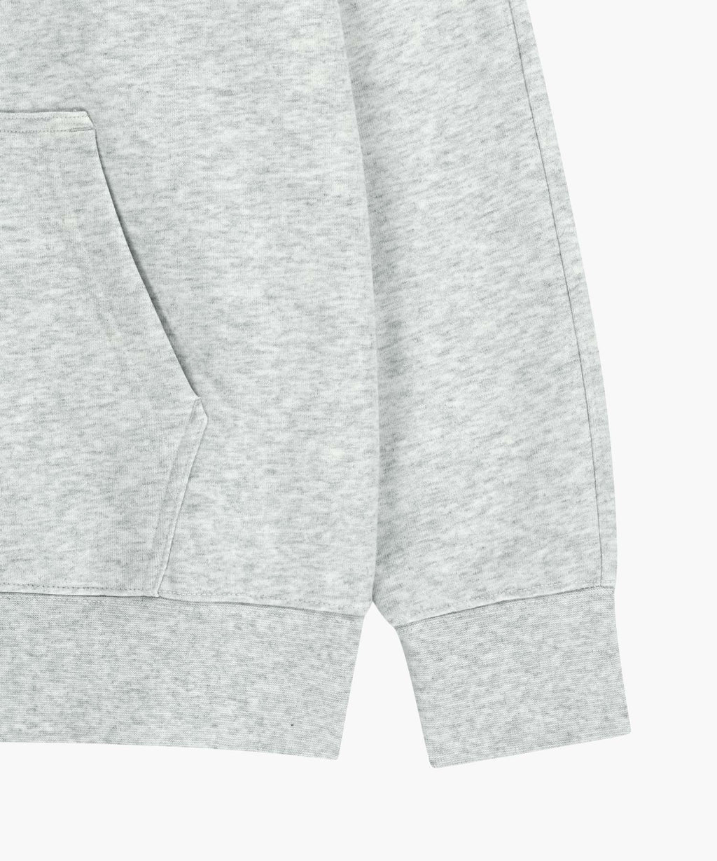 Marithe & Francois Girbaud - Classic Logo Applique Hoodie Zipup (Light Heather Gray) product image 11 | TRAB K-Fashion Australia