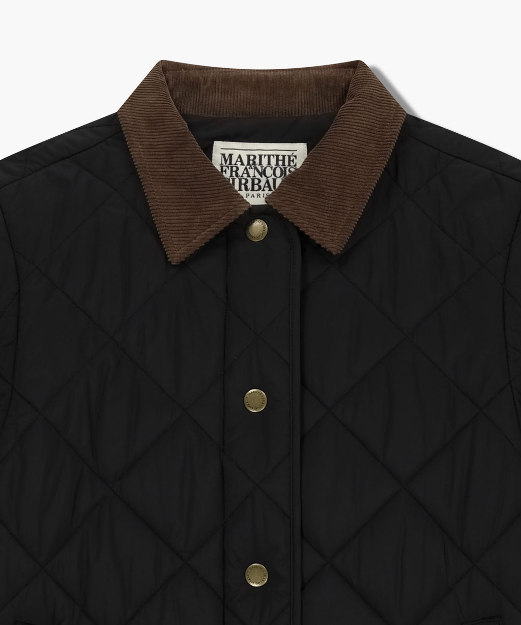 Marithe & Francois Girbaud - Detachable Quilting Jacket (Black) product image 11 | TRAB K-Fashion Australia