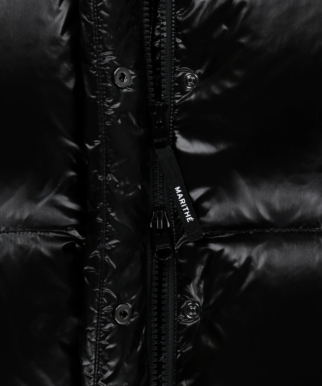 Marithe & Francois Girbaud - Glossy Crop Down Jacket (Black) product image 11 | TRAB K-Fashion Australia