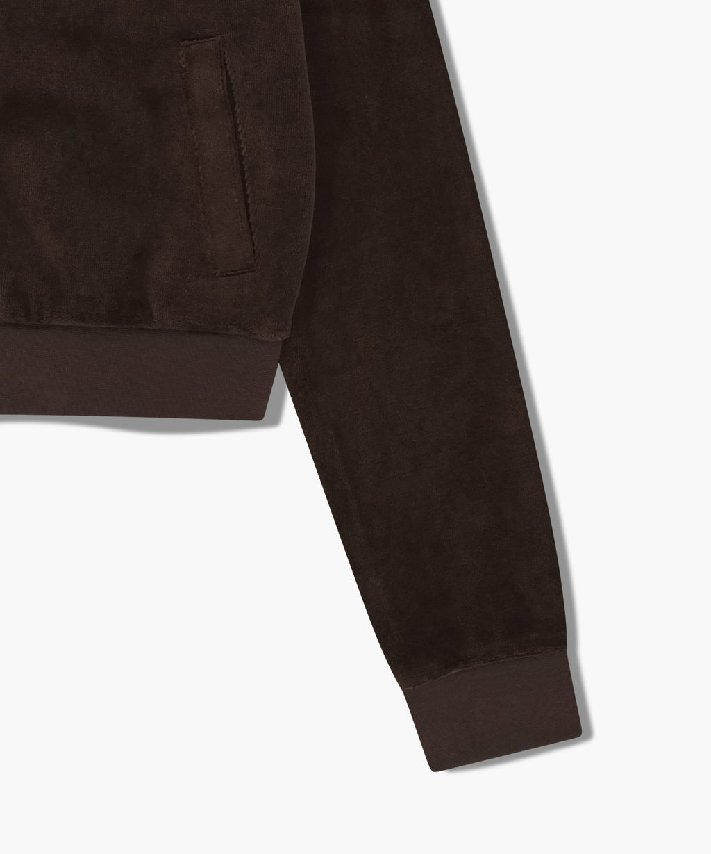 Marithe & Francois Girbaud - Marithe Sport W Velvet Jacket (Brown) product image 11 | TRAB K-Fashion Australia