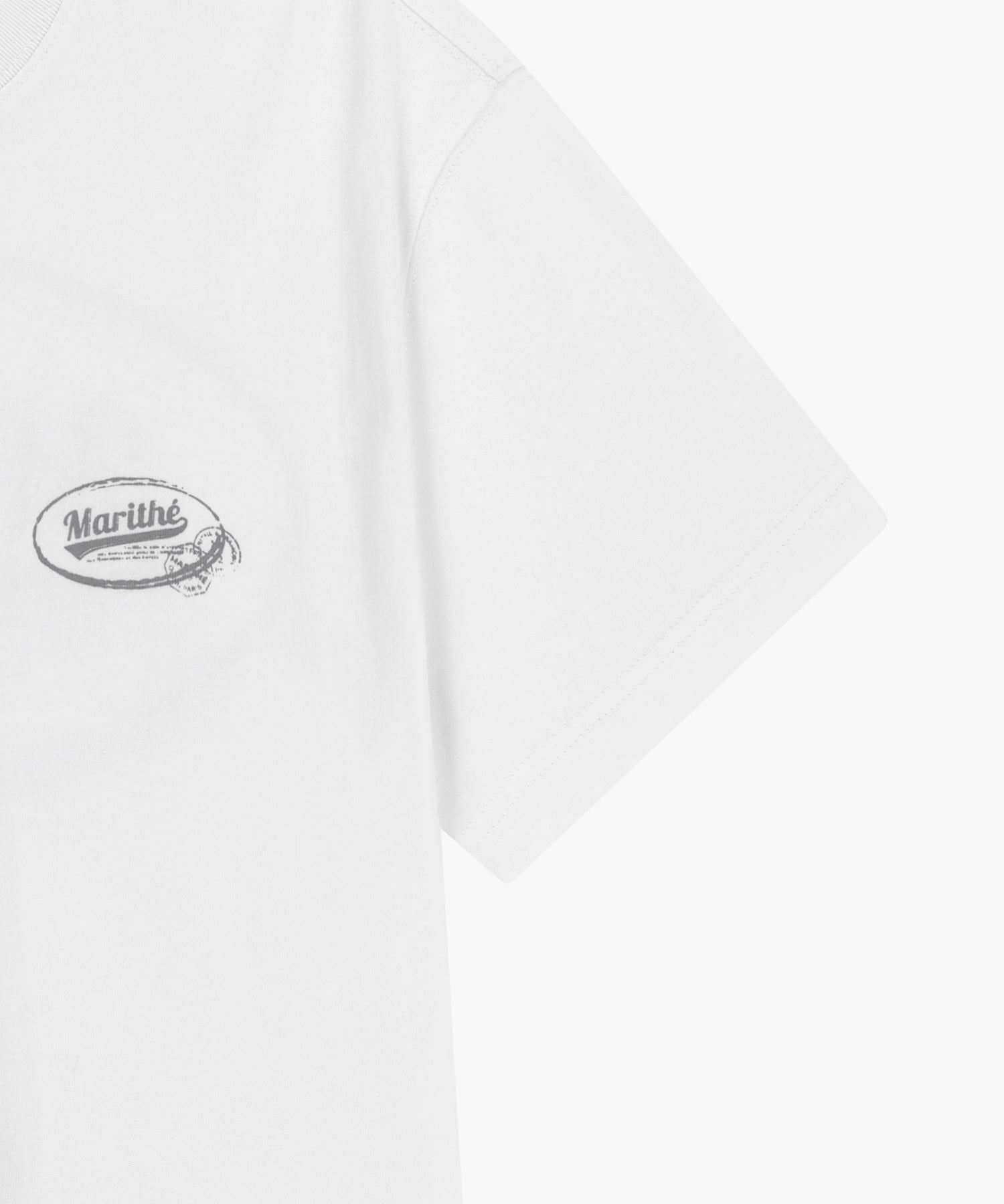 Marithe & Francois Girbaud - Vintage Logo Typo Tee (White) product image 11 | TRAB K-Fashion Australia
