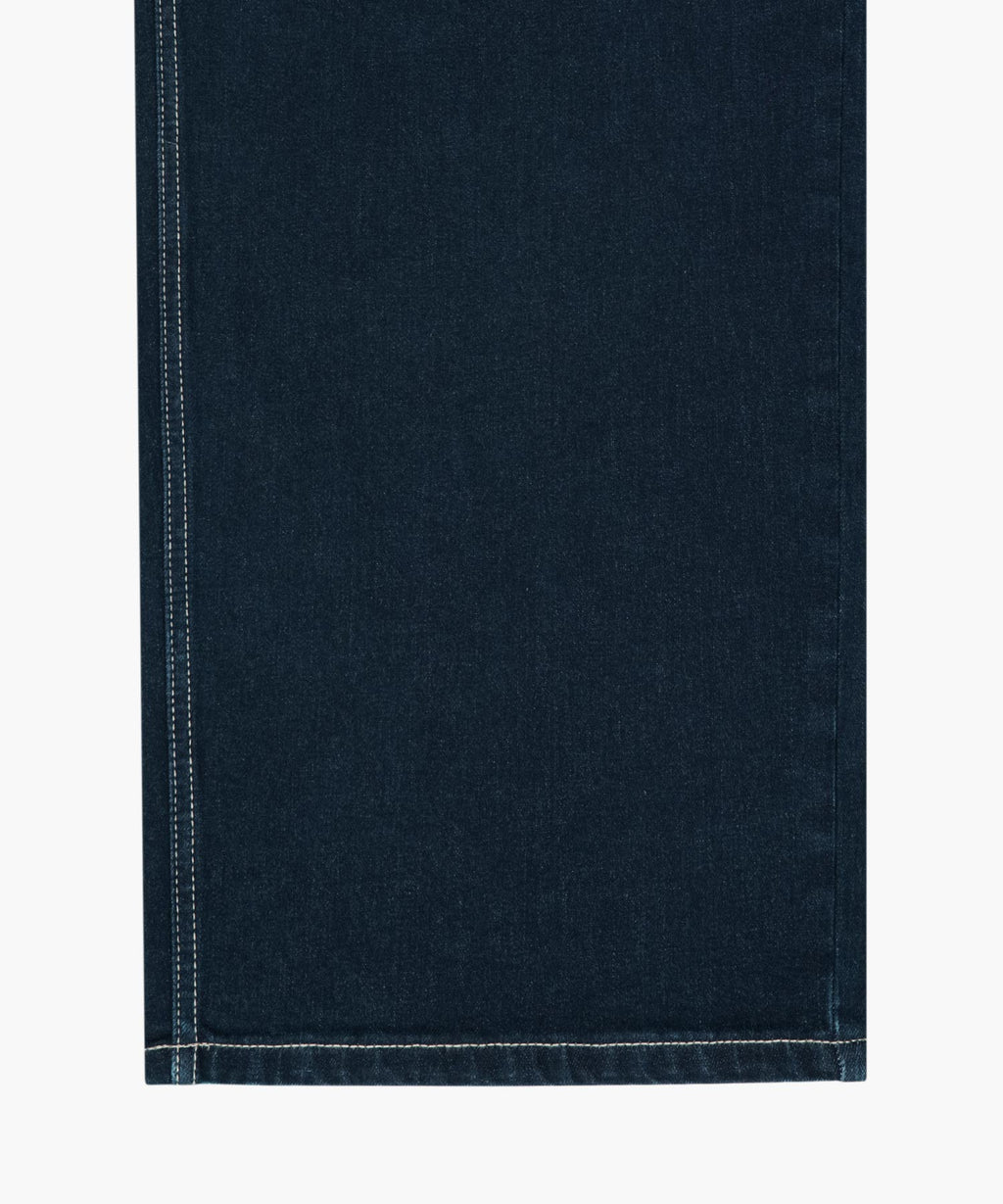 Marithe & Francois Girbaud - New M Low-waist Tuck Wide Denim Pants (Dark Blue) product image 11 | TRAB K-Fashion Australia