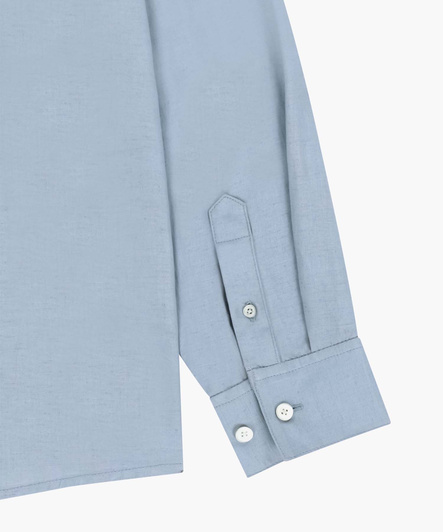 Marithe & Francois Girbaud - Classic Logo Linen Shirt (Sky Blue) product image 11 | TRAB K-Fashion Australia