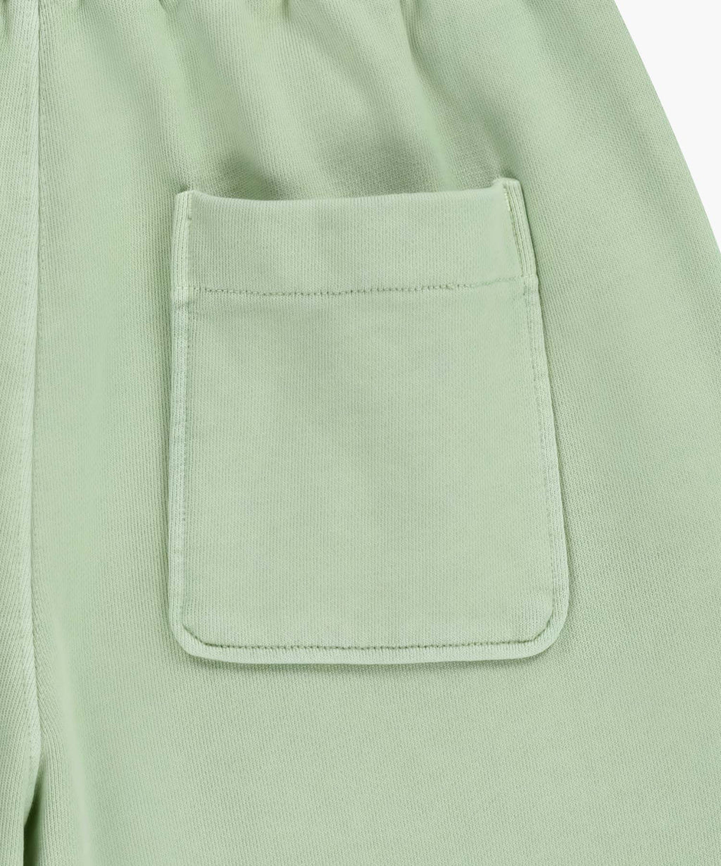Marithe & Francois Girbaud - Outline Classic Logo Dyeing Tuck Wide Sweat Pants (Mint) product image 11 | TRAB K-Fashion Australia