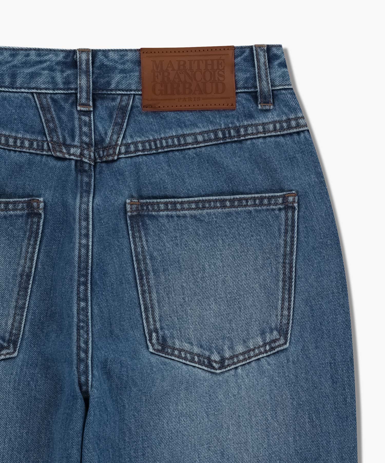 Marithe & Francois Girbaud - High Straight Denim Pants (Blue) product image 11 | TRAB K-Fashion Australia