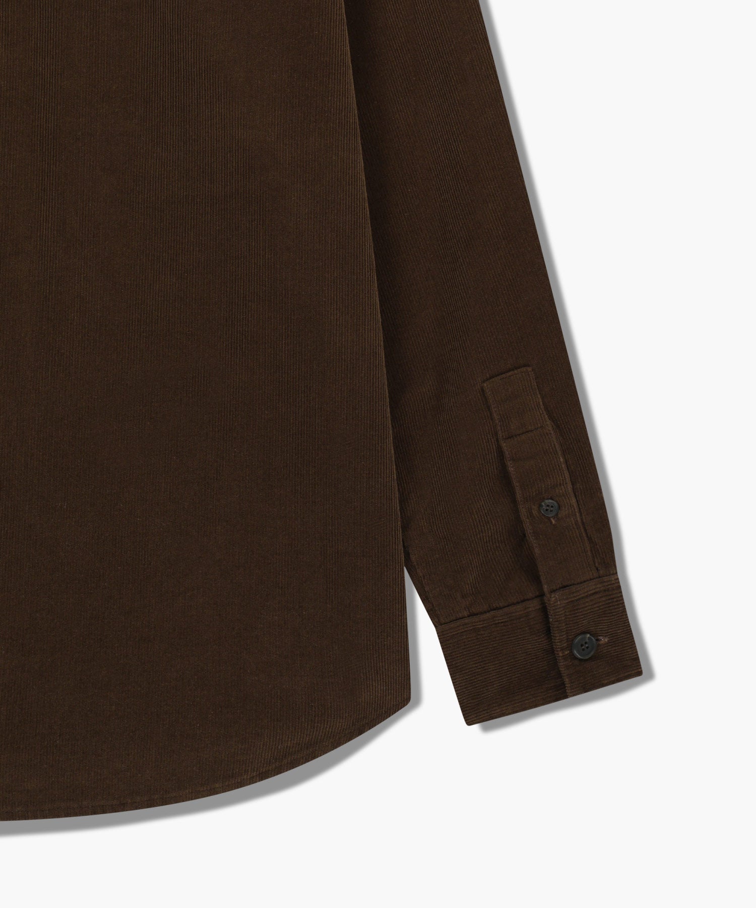 Marithe & Francois Girbaud - Classic Corduroy Shirt (Dark Brown) product image 11 | TRAB K-Fashion Australia