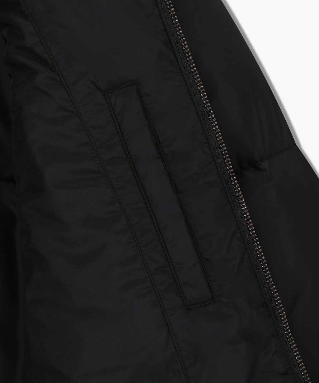 Marithe & Francois Girbaud - Classic Logo Collar Down Jacket (Black) product image 11 | TRAB K-Fashion Australia
