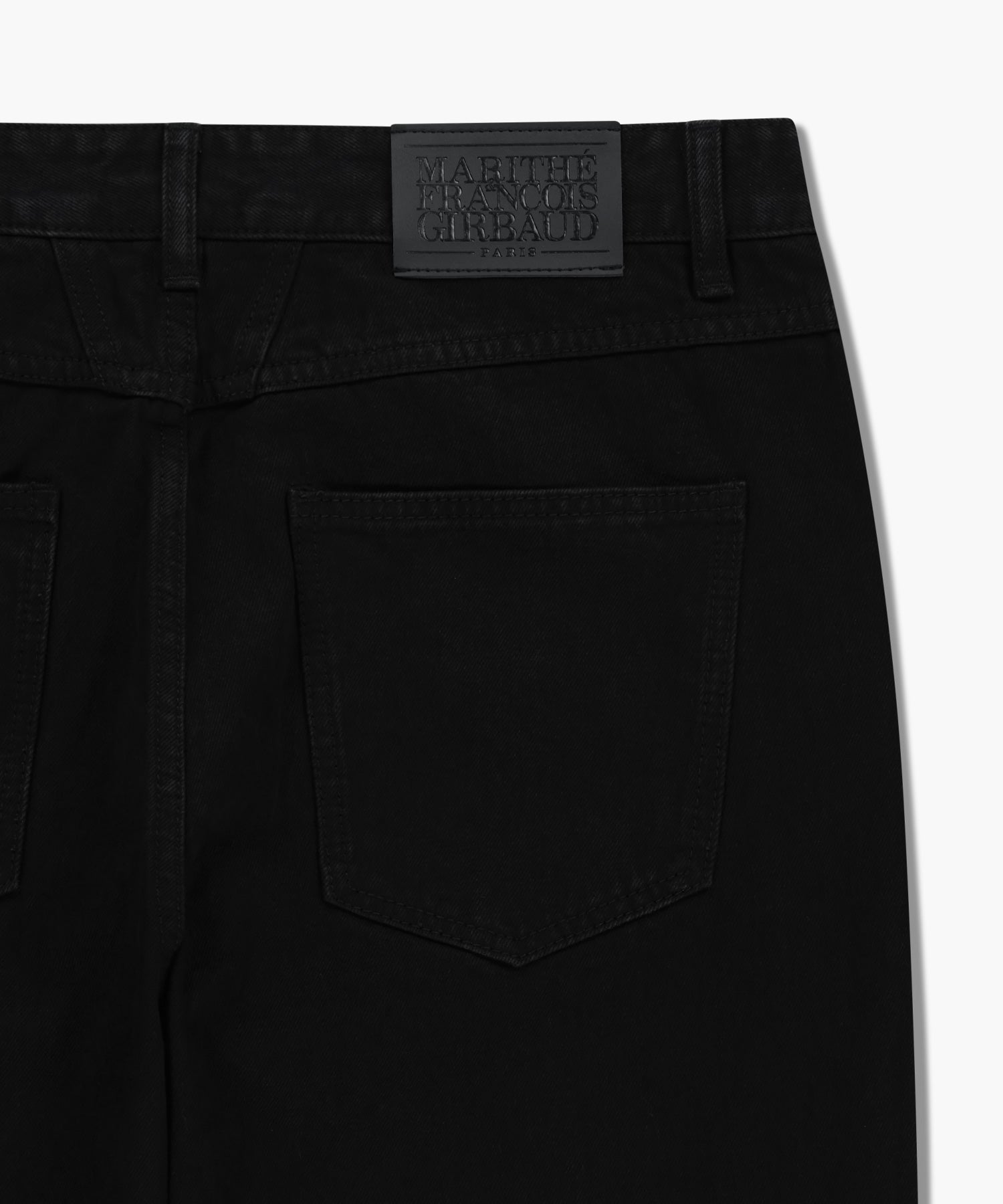 Marithe & Francois Girbaud - Slim Straight Denim Pants (Matt Black) product image 11 | TRAB K-Fashion Australia