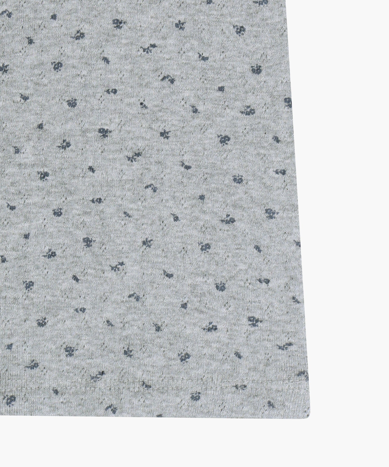 Marithe & Francois Girbaud - Flower Slim Crop Tee (Melange Gray) product image 11 | TRAB K-Fashion Australia