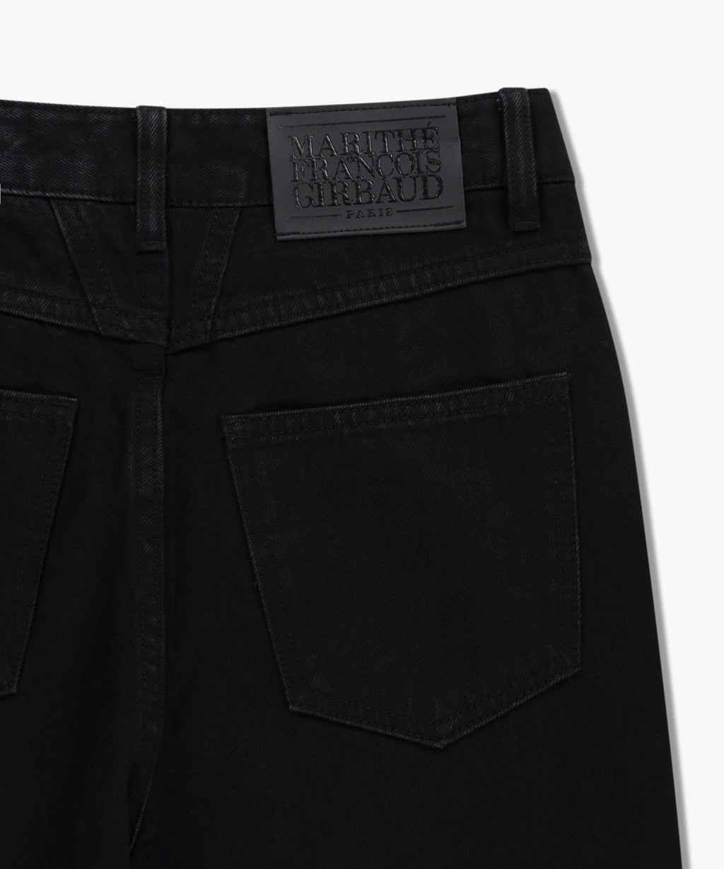 Marithe & Francois Girbaud - Slim Boot-cut Denim Pants (Black) product image 11 | TRAB K-Fashion Australia